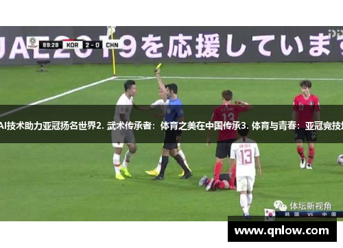 1. 未来足球：AI技术助力亚冠扬名世界2. 武术传承者：体育之美在中国传承3. 体育与青春：亚冠竞技场上的激情岁月